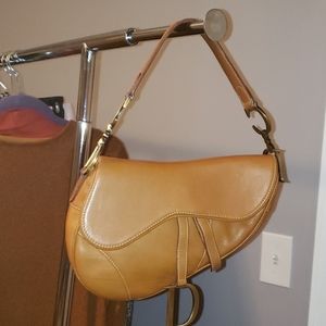 Vintage Dior Saddle Bag